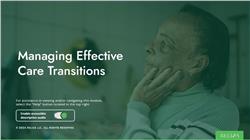 Managing Effective Care Transitions