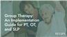 Group Therapy: An Implementation Guide for PT, OT, and SLP